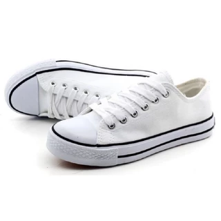 รองเท้าผ้าใบผู้หญิง ผู้ชาย รุ่นGwb001(whiteblack)