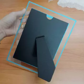 🚚พร้อมส่ง🚚กรอบรูป กรอบรูปกระจกคริสตัล วางได้แนวตั้ง แนวนอน ขนาด 5" 6" 7" 8" A4 A5 สีเงิน ราคา/ชิ้น สินค้าในไทย