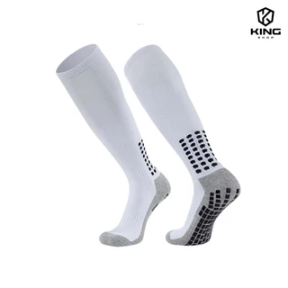 ถุงเท้าฟุตบอลยาวกันลื่น ถุงเท้าฟุตบอล สำหรับกีฬาฟุตบอล มี4สี คุณภาพดี จัดส่งรวดเร็ว ระบายอากาศ