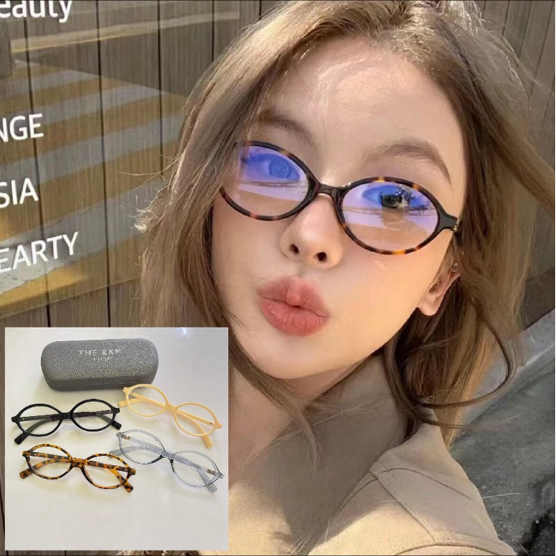 New ITem' แว่นกรองแสงสีฟ้า สไตล์Y2K KS2703 ใส่ได้ทุกเพศ ทุกโอกาส ลุคชิคๆ