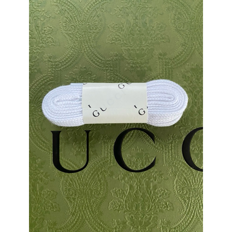 เชือกรองเท้า Gucci ace แท้ 100% ยังไม่ผ่านการใช้งานทางร้านมีทุกรุ่น