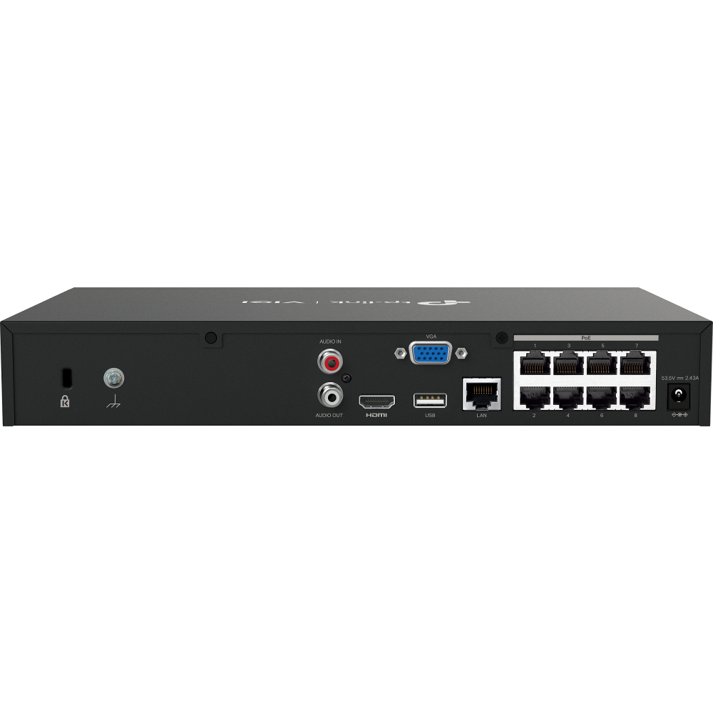 TP-Link VIGI 8 Channel PoE+ Network Video Recorder รุ่น VIGI NVR1008H-8MP