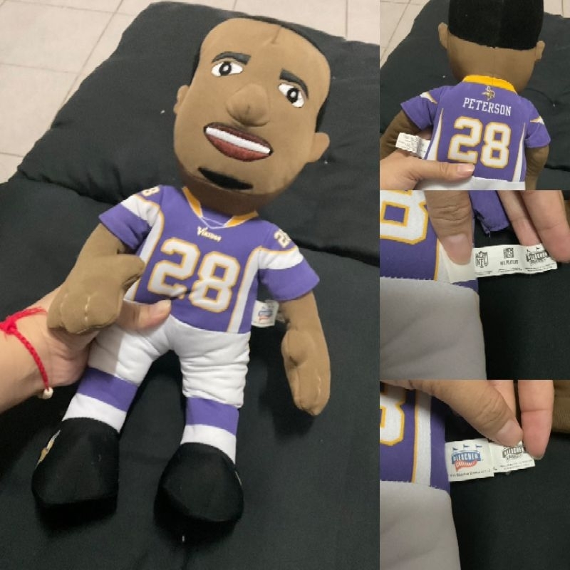ตุ๊กตา #28 ADRIAN PETERSON, NFL Players, BLEACHER CREATURES มือ 2