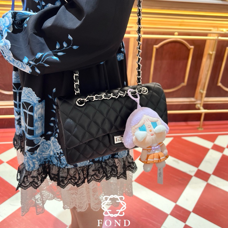 Fond กระเป๋า มีโค้ดลด30% front flap กระเป๋าสะพายข้าง สะพายไหล่ - รูปที่ 6