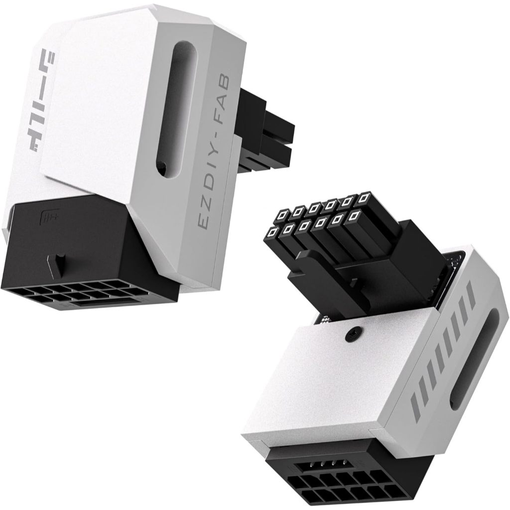 EZDIY-FAB หัวต่อไฟการ์ดจอ Shirudu 12+4P GPU Adapter - 90 White