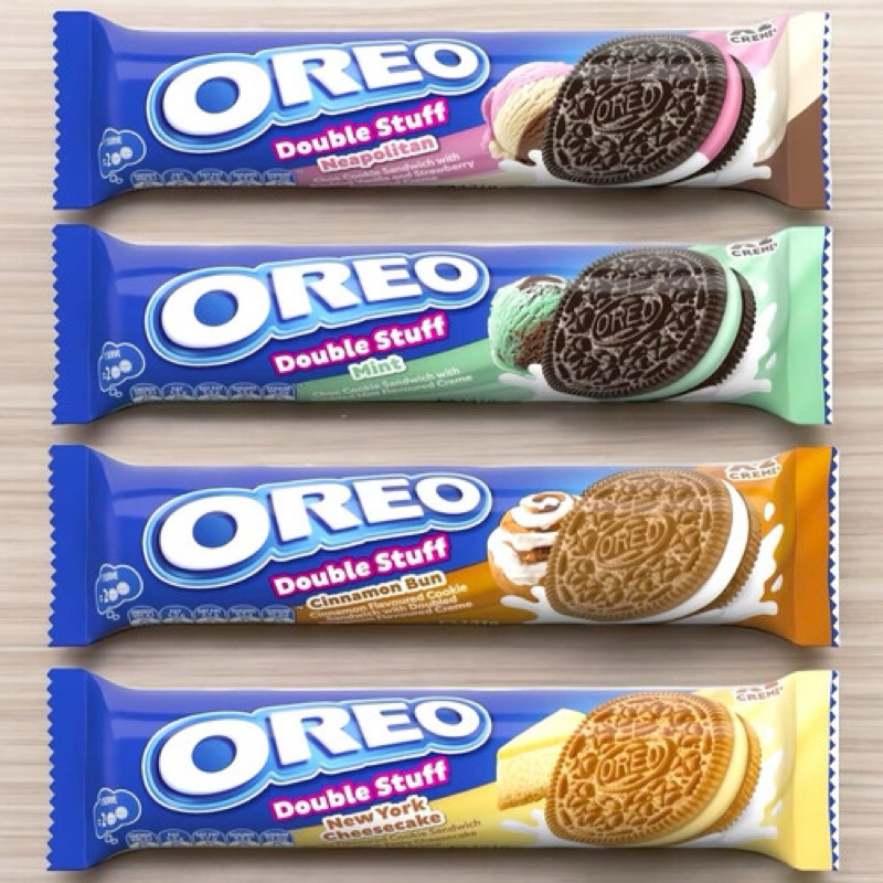 พร้อมส่ง‼️ โอริโอ้ออสเตรเลีย รสชีสเค้ก Oreoรสแปลกใหม่จากออสเตรเลีย โอริโอ้ครีม3 รส โอริโอ้ช็อคมิ้นต์ จากต่างประเทศ