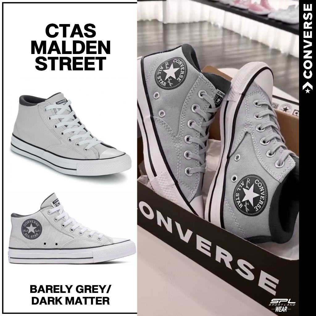 Converse รองเท้าผ้าใบ รองเท้าข้อสูง UX Chuck Taylor All Star Malden Street Mid A08612CMF4GYXX (2500)