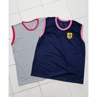 เสื้อกล้ามแขนกุดผู้ใหญ่ เสื้อแขนกุด บ่าใหญ่ อกยืด 44-48 นิ้ว