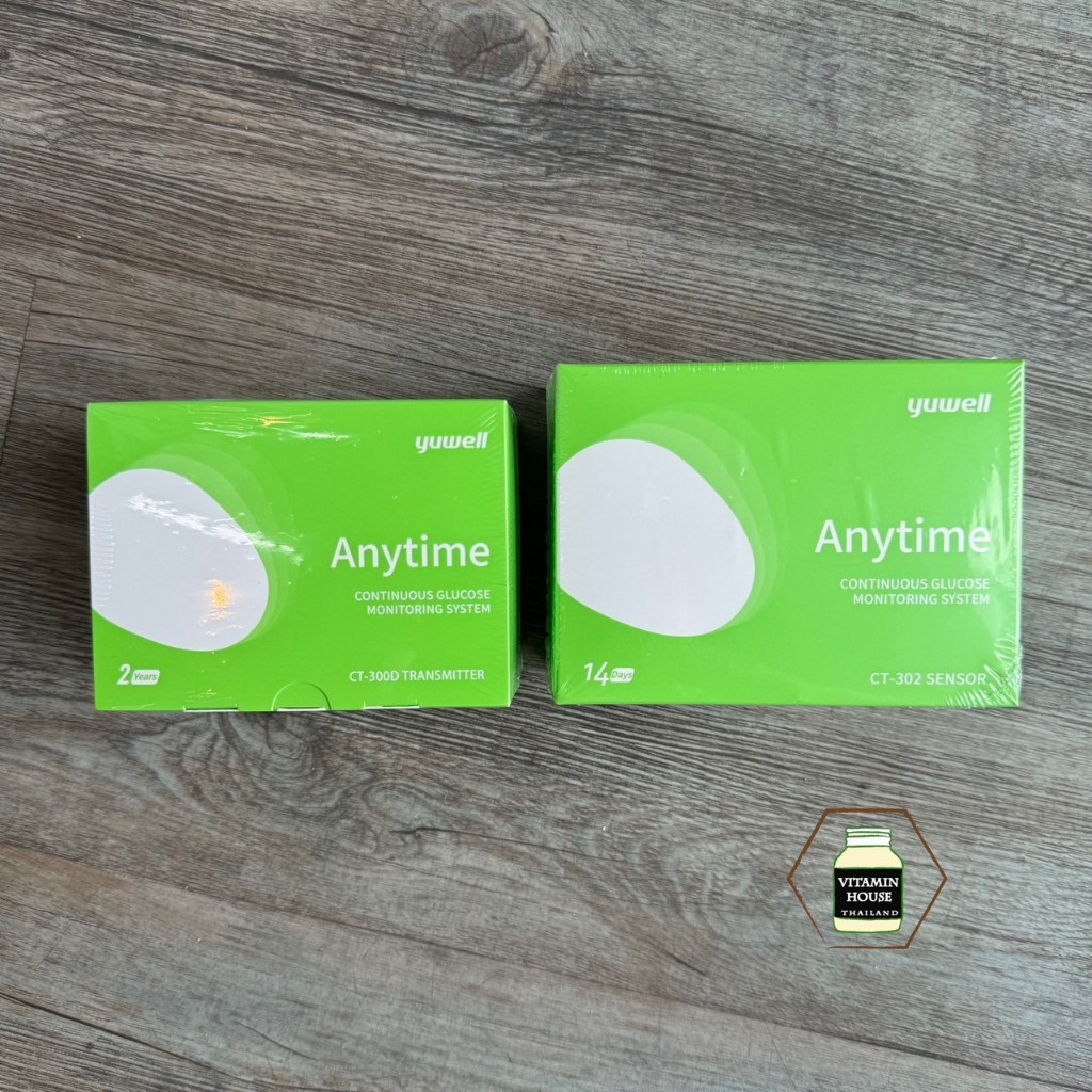 Yuwell Anytime CT3 | CGM ตรวจน้ำตาลต่อเนื่อง 14 วัน