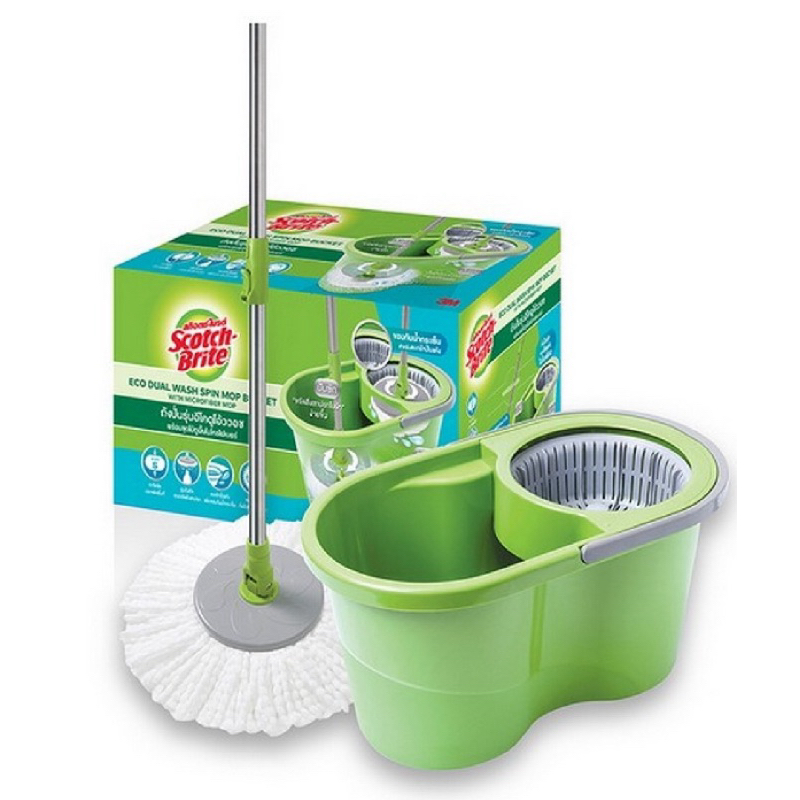 อะไหล่เฉพาะไม้  ECO พร้อมหัว 3M สก๊อต ไบรท์