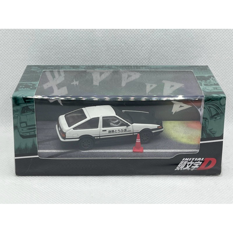 initial D Toyota AE86 VS EK9 1/64 Hobby Japan