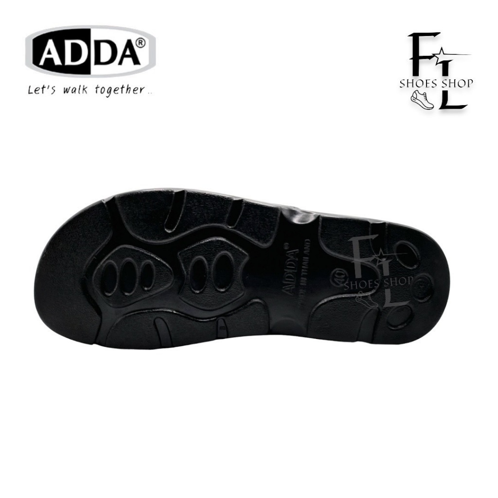 ADDA PU รองเท้าแตะผู้ชายแบบสวม รุ่น 7C01 (เบอร์ 38-45)