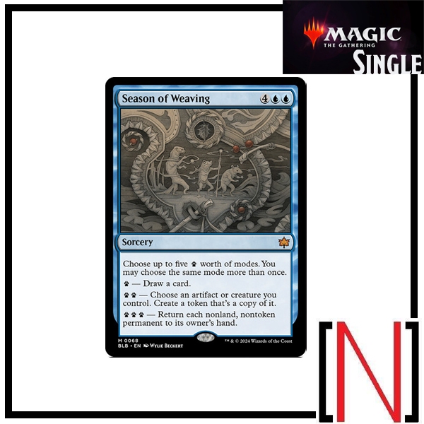 [MTG][Single][BLB] Season of Weaving ระดับ Mythic [ภาษาอังกฤษ]