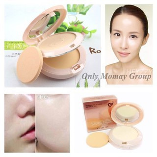 พร้อมส่งค่ะ แป้งหอยทาก 2 ชั้่น Clever Cat Snail B.B Powder Cover Pact No.8457