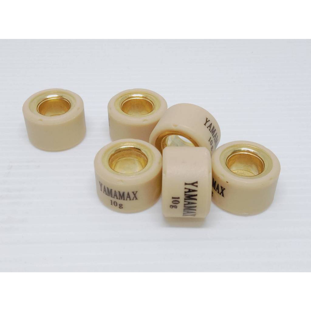 เม็ดคลัทช์ / ROLLER SET WEIGHT / 4D0-E7632-00 / สำหรับ FINO 2006 (รุ่นแรกเม็ดใหญ่) (ชุดละ 6 เม็ด)