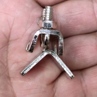 กันแกว่งกรงนกแบบตัวV และแบบแตงโม สำหรับล๊อคหัวกรงนก