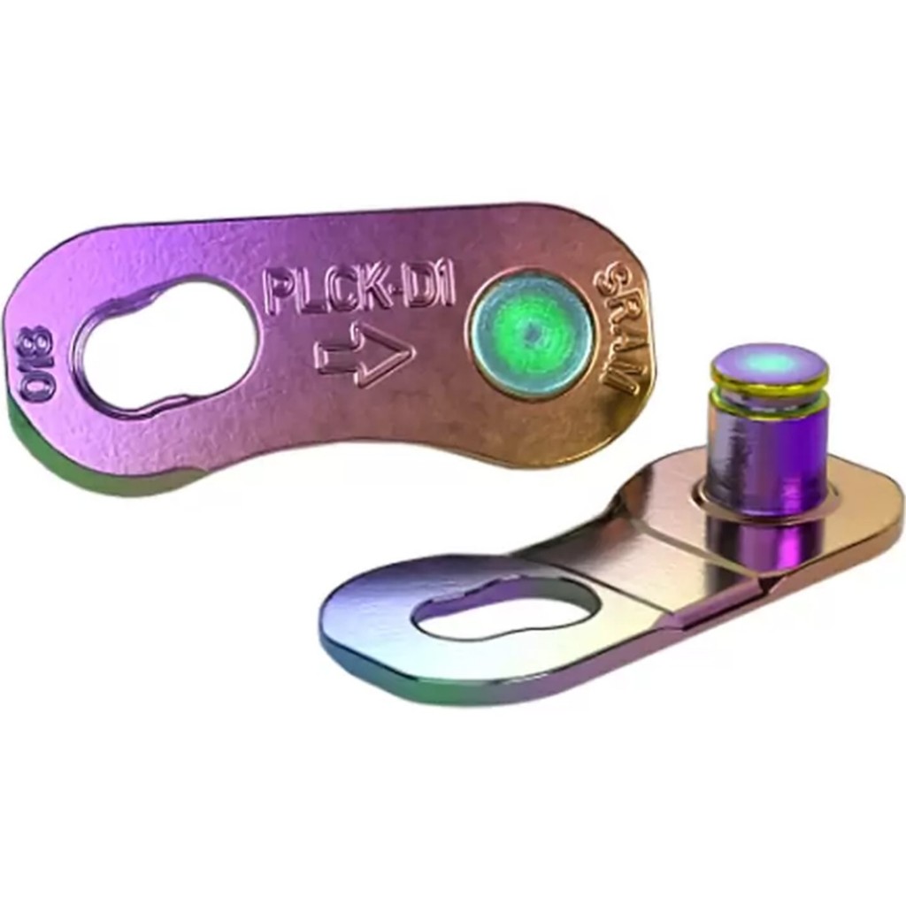 ปลดเร็วโซ่ ปลดไวโซ่ SRAM Red AXS D1-E1 Power Lock quick link rainbow 12-speed