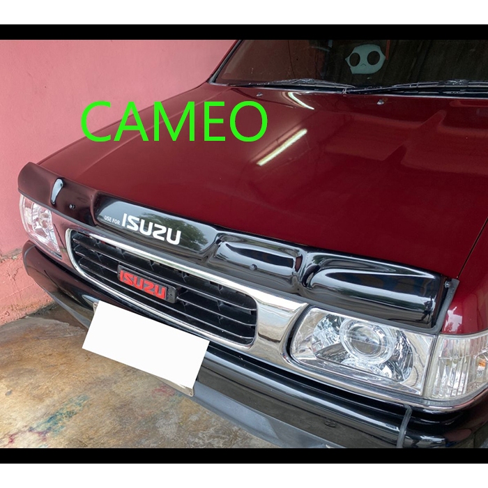 กันแมลงรถ Isuzu Cameo เกรดหนา ดำเข้ม ไม่เจาะ ชุดติดตั้งครบ พร้อมส่งวันนี้