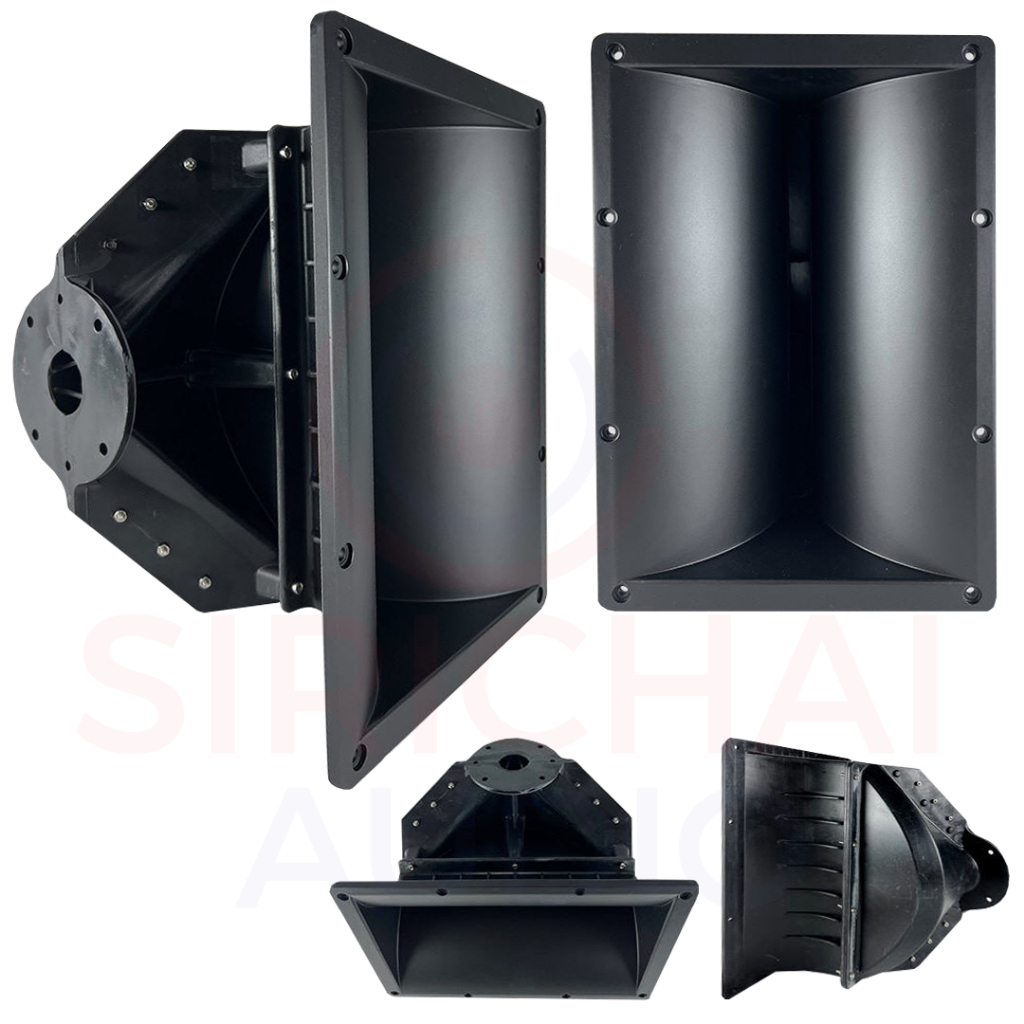 ปากLINE ARRAY คอ1.4นิ้ว DOS รุ่น XZ64 หักมุม90องศา ปากฮอร์นเสียงแหลม