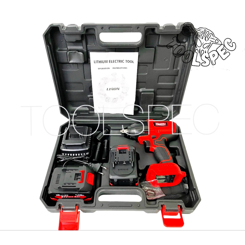 (SERIES XR)THAKITEC บล็อกกระแทกบลัสเลส แรงบิด 750 NM รูปที่ 2