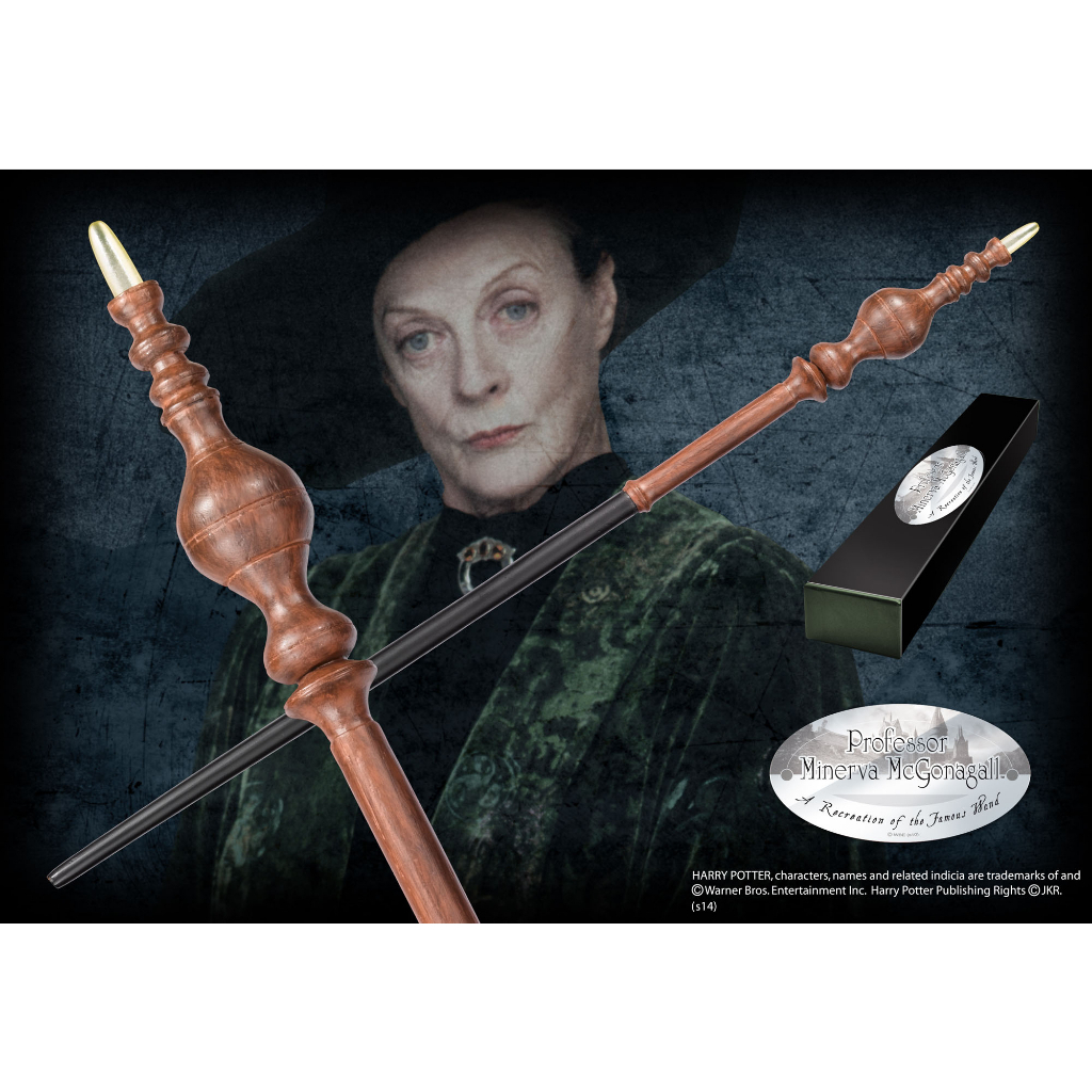 ไม้กายสิทธิ์แฮร์รี่พอตเตอร์ HarryPotter Professor Minerva McGonagall's Wand NobleCollection
