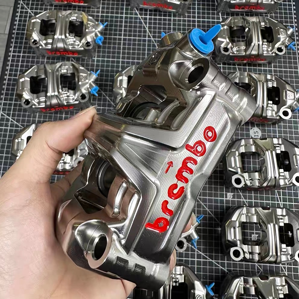 คาลิปเปอร์ปั๊มเบรกล่าง GP4ms GP4 MS 100mm สําหรับรถจักรยานยนต์ไฟฟ้าปั๊มเบรก brembo