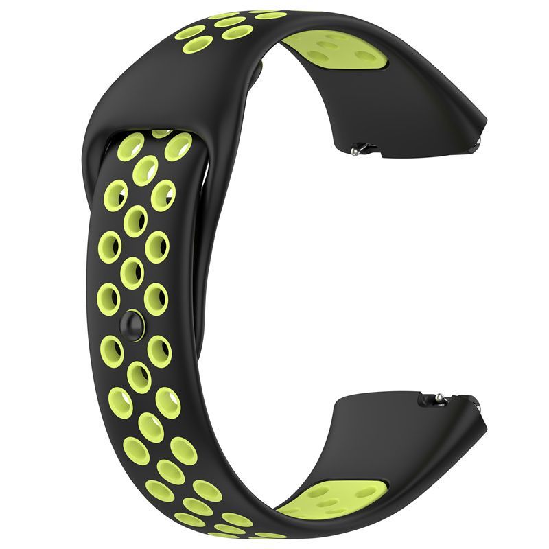 เหมาะสำหรับ Xiaomi Redmi Watch 3 Active สายรัดซิลิโคนสายรัดระบายอากาศสองสี