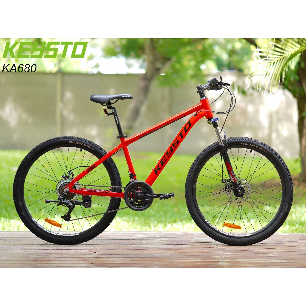จักรยานเสือภูเขา KEYSTO KA680 Alloy MTB, 3*8สปีด ล้อ 26 ปี 2021