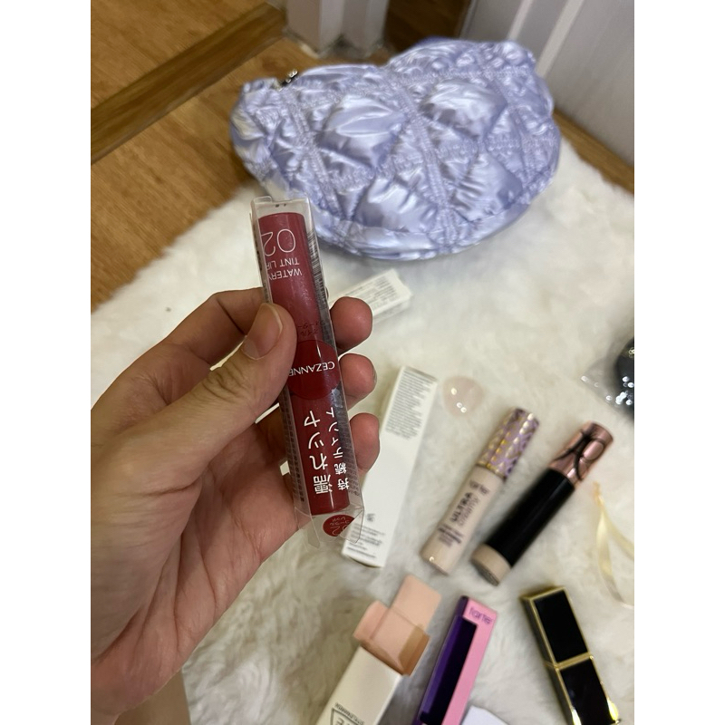 CEZANNE Watery Tint Lip ลิปทินท์ผสมออยล์  ​ริมฝีปากที่ฉ่ำวาว