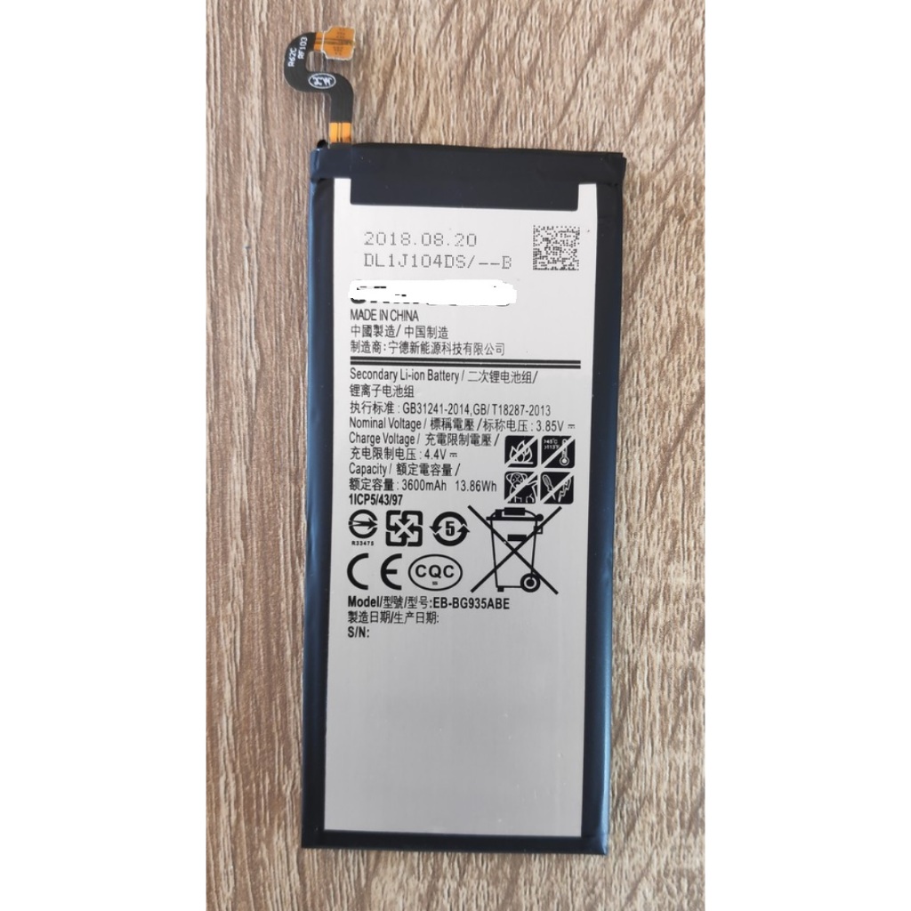 แบตเตอรี่ ใช้สำหรับ Samsung Galaxy S7 Edge G935 EB-BG935ABE
