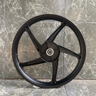 ล้อแม็กหลังเวฟ110i หรือ เวฟทุกรุ่น หรือใส่ 3 ล้อพ่วงข้าง สีด…