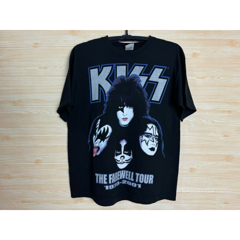 เสื้อวง Kiss The Farewell Tour 1973-2000 (คิสสร้อยเงิน) ลิขสิทธิ์แท้💯