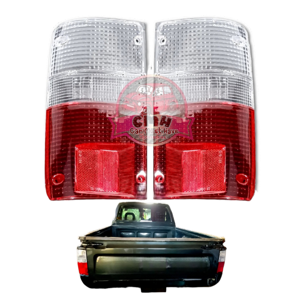 ฝาไฟท้าย ฝาไฟแต่ง ขาว แดง TOYOTA MOGHTY X โตโยต้า ไมตี้เอ็กซ์