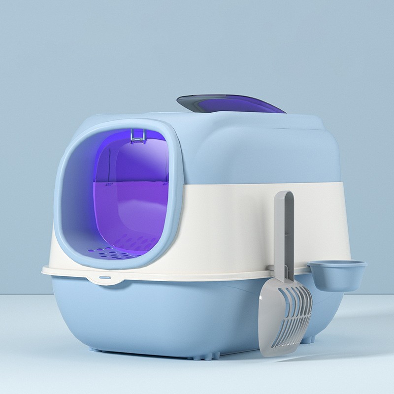 ส้วมแมว แบบมีไฟ UVฆ่าเชื้อโรค