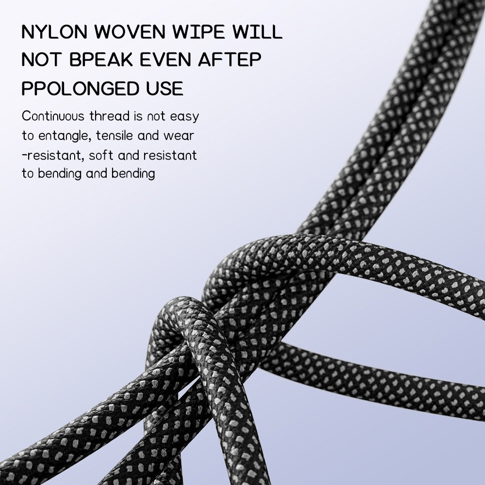 65W 4 in 1 สายชาร์จเร็ว 3A PD สาย USB-A to Type-C หลายอุปกรณ์ รองรับการชาร์จอินเตอร์เฟซ เปลี่ยนได้ สําหรับ android - รูปที่ 5