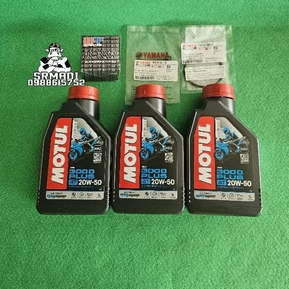 SR400 น้ำมันเครื่องMOTUL300PLUS 20W-50 ใส่SRได้ทุกปี