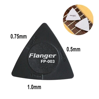 ปิ๊ก FLANGER Pick ของแท้ ปิ๊กกีต้าร์ 3 เหลี่ยม (3 ด้าน 3 ขนาด) Guitar pick
