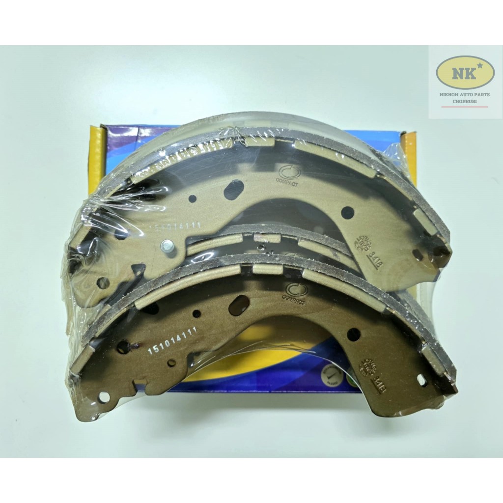 COMPACT ผ้าเบรคหลัง ก้ามเบรคหลัง ฟอร์ด T6 ตัวสูง ปี 12'-19' , มาสด้า BT50 Pro ตัวสูง / Ford T6, Mazda BT50 pro