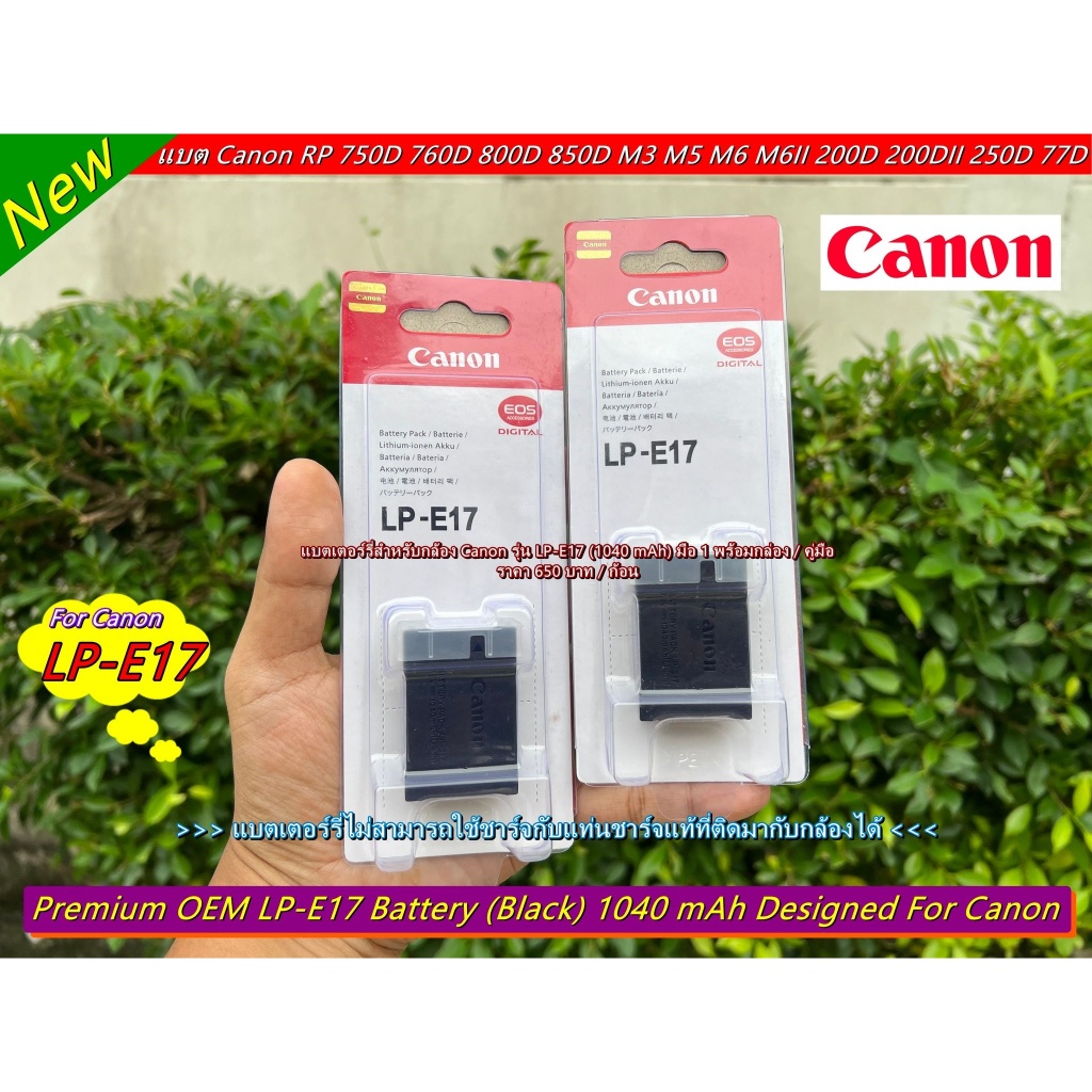 Battery Camera EOS RP R8 R10 R50 750D 760D 800D M3 M5 M6 200D 200DII 250D 77D T6I T6S 8000D KISS X8i