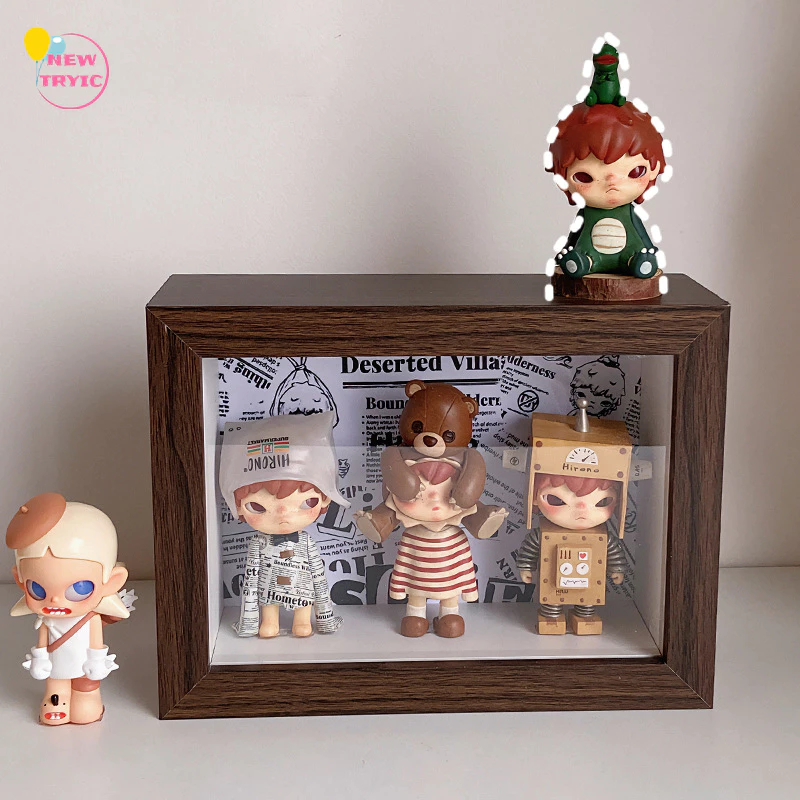 กล่องฟิกเกอร์ ชั้นโชว์โมเดล ตู้โมเดล ตู้ใส่ฟิกเกอร์ กรอบรูป diy ตู้โชว์โมเดล ที่ตั้งโชว์ ตู้โชว์ตุ๊กตา ที่ใส่โมเดล