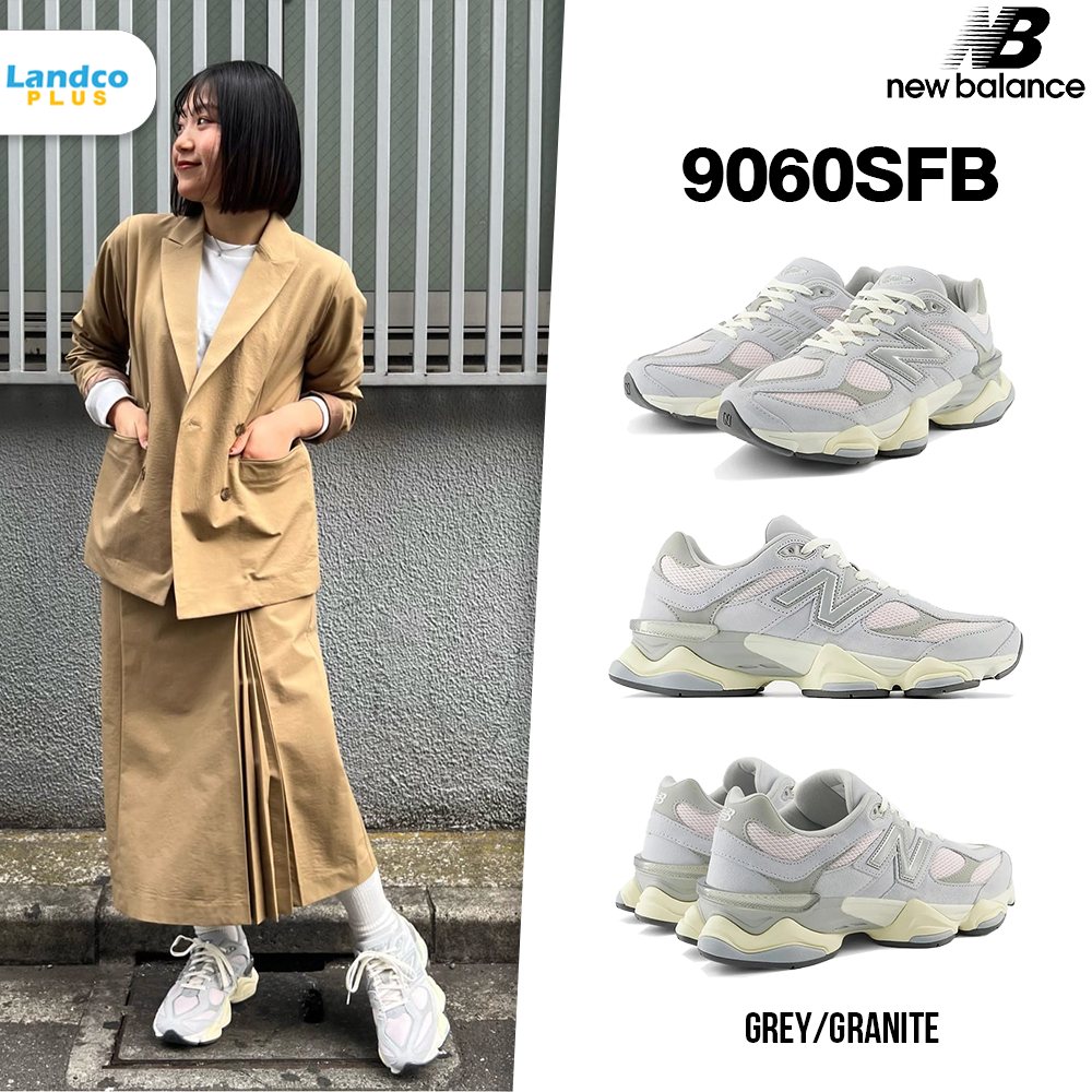 New Balance นิวบาลานซ์ รองเท้าผ้าใบ รองเท้าลำลอง NB UX 9060 Granite Pink U9060SFB (6300)