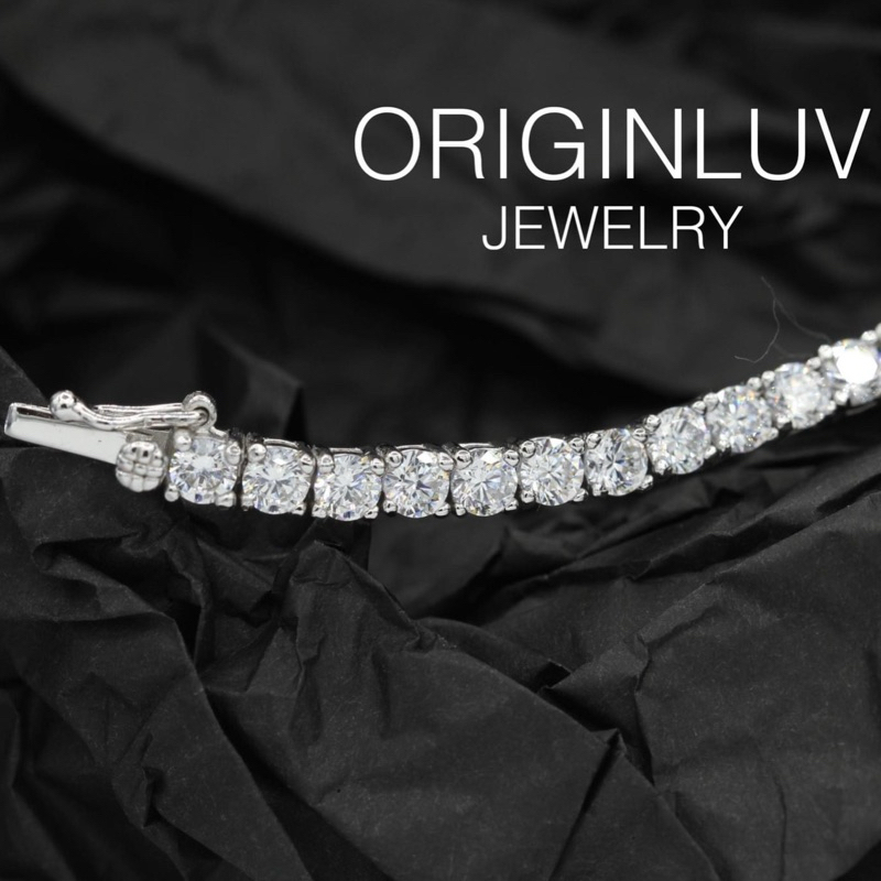 Originluv - Tennis bracelet สร้อยข้อมือเพชรสำหรับใส่ทุกวัน และใส่ออกงาน