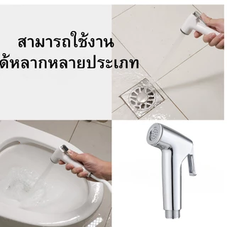 สายฉีดชำระ เคลือบโครเมี่ยม ผลิตจากสเตนเลสเกรดคุณภาพ 304