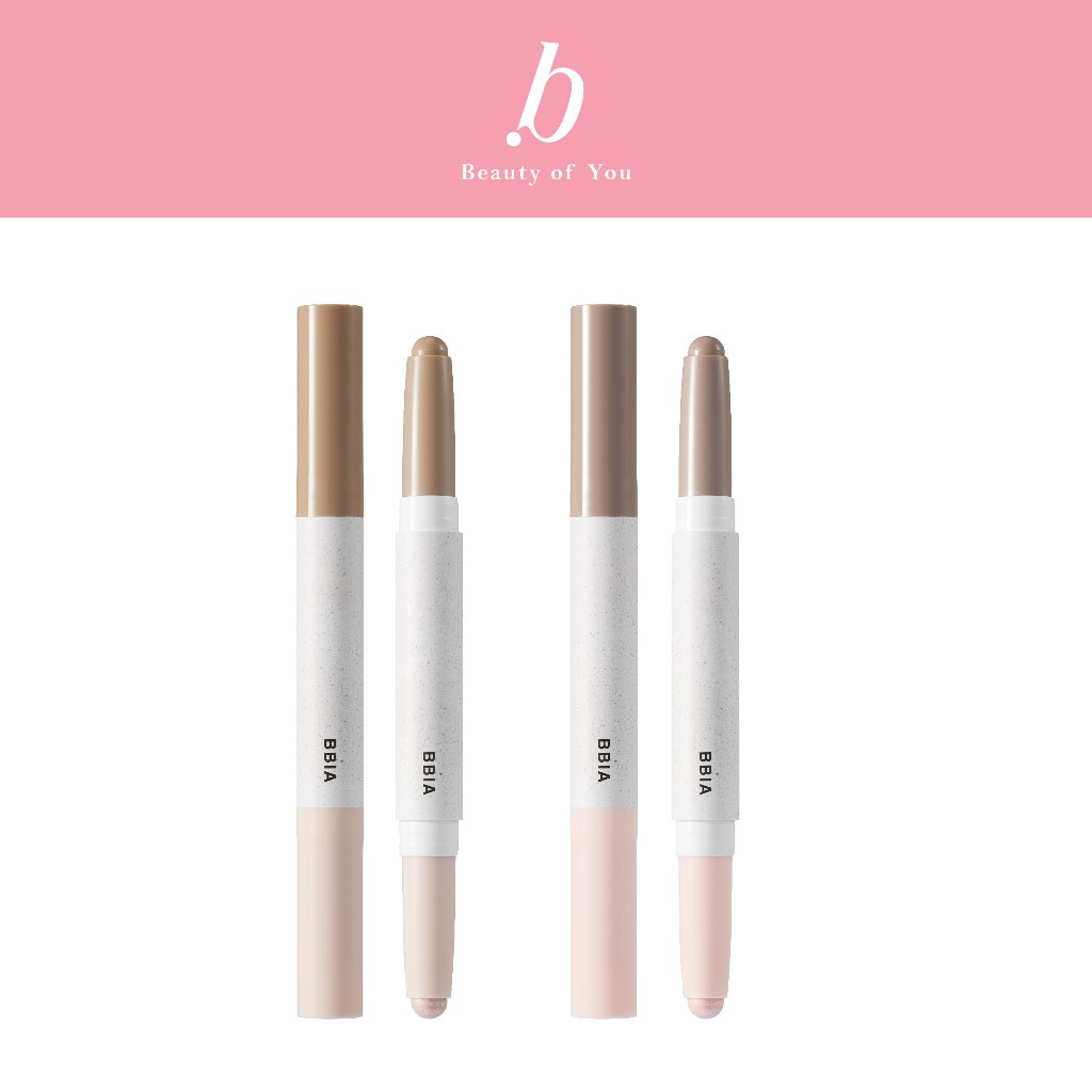 Bbia Last Contour Stick #เปีย คอนทัวร์, 2in1, ไฮไลท์