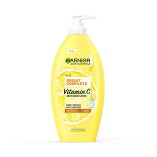 Garnier การ์นิเย่ บอดี้โลชั่น ไบร์ท คอมพลีท วิตามินซี 400มล