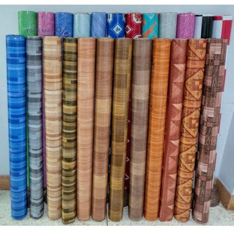 เสื่อน้ำมัน 27 เมตร เคลือบเงา PVC กว้าง 1.4 ม. เสื่อน้ำมัน เสื่อเคลือบลามิเนต 🌈 เสื่อกันน้ำ tm99