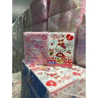 ‼️พร้อมส่ง‼️ ทิชชู่แบบยาว(ยกเเพ๊ค4ห่อ)ลายลิขสิทธิ์แท้ 100% Sanrio หนา 3 ชั้น (1 ห่อ/ 70 แผ่น)