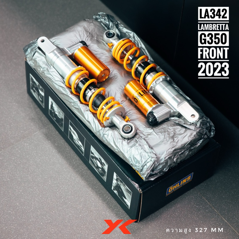 โช๊คOhlins รุ่น Lambretta G350 (Front) LA342 สูง327มิล ของแท้100%