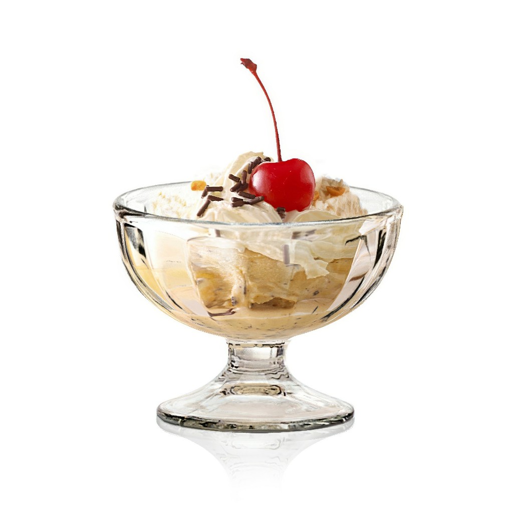 แก้วไอติม🍨 แก้ว swensen สเวนเซ่น ใส่ได้ทั้งพาร์เฟต์ ไอศกรีม และของหวาน 1P00115 ALASKA ICE CREAM CUP