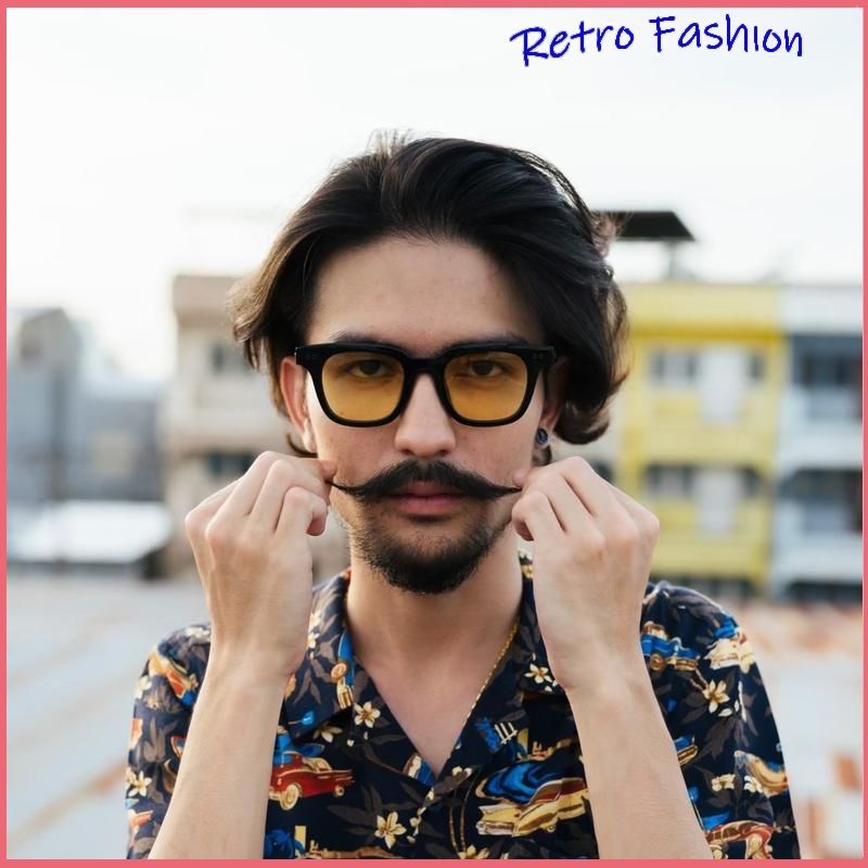 ❤️พร้อมส่ง-ว่นตาแฟชั่นแว่นตากันแดดเลนส์สีสไตล์เกาหลียอดฮิตUV400กรอบเหลี่ยมผู้ชายและผู้หญิงแว่นวินเทจเลนส์สี